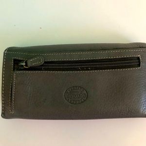 Roots, leather wallet